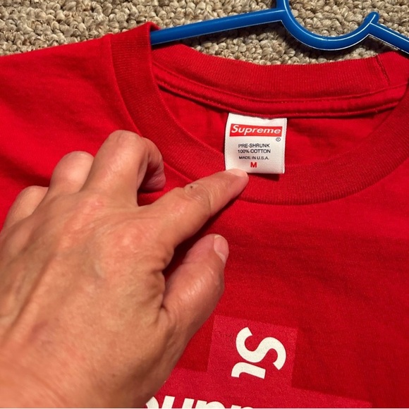 Supreme Cross print tee - Picture 2 of 2